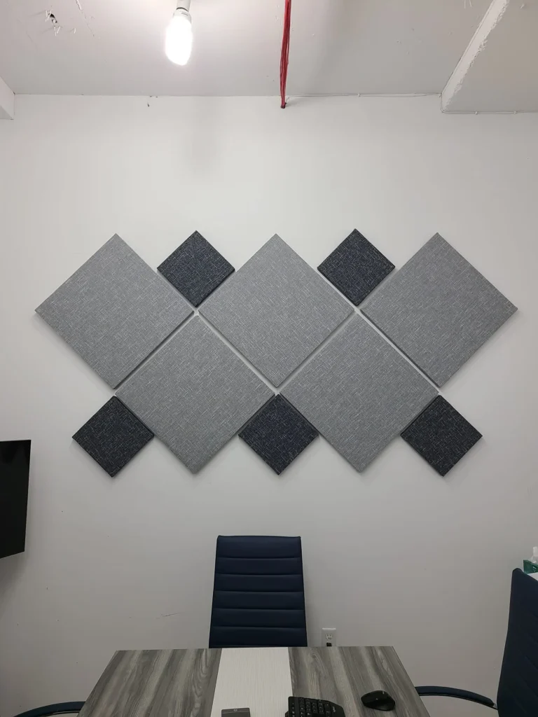Sound dampening panels for offices osonic