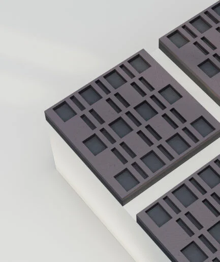 Frequency Stack Dual PET Acoustic Square 9mm