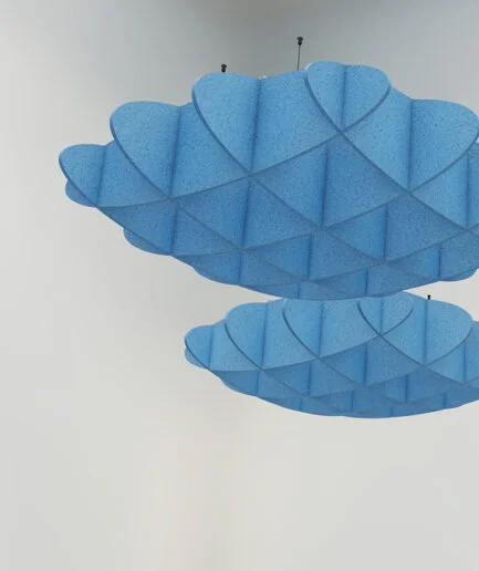 Oval Lattice Ceiling Cloud