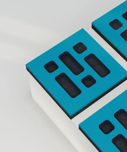 Pulse Block Dual PET Acoustic Square 9mm