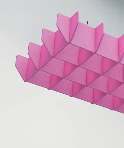 Pitch Lattice Ceiling Cloud