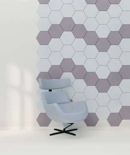 Hexa Acoustic Felt Tile