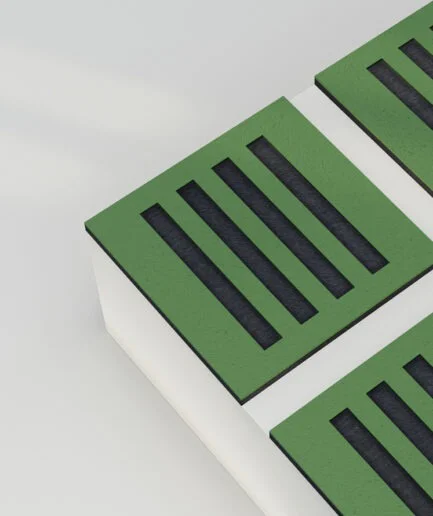 Sonic Stripes Dual PET Acoustic Square 3mm