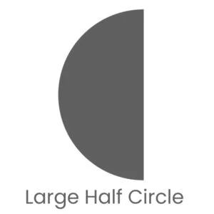 Circle Acoustic Tiles - Circle Half Large