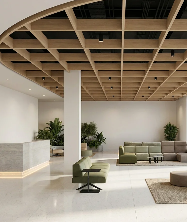 Ceiling Printed Baffles